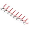 TEKTON Juego de mini alicates 8 piezas nariz de aguja