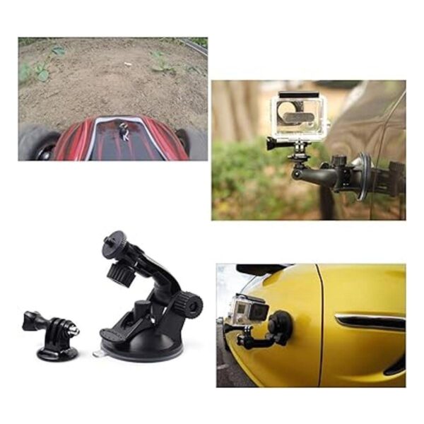 TEKCAM Kit de accesorios de cámara de acción compatible_4