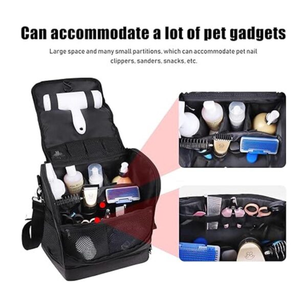 Bolsa de suministros de aseo para perros y gatos
