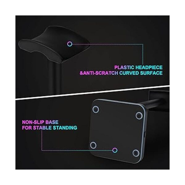 Soporte para auriculares con cargador inalámbrico TEEDOR_4