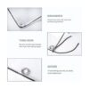 Lona impermeable transparente de 6 x 20 pies lona de PVC_3
