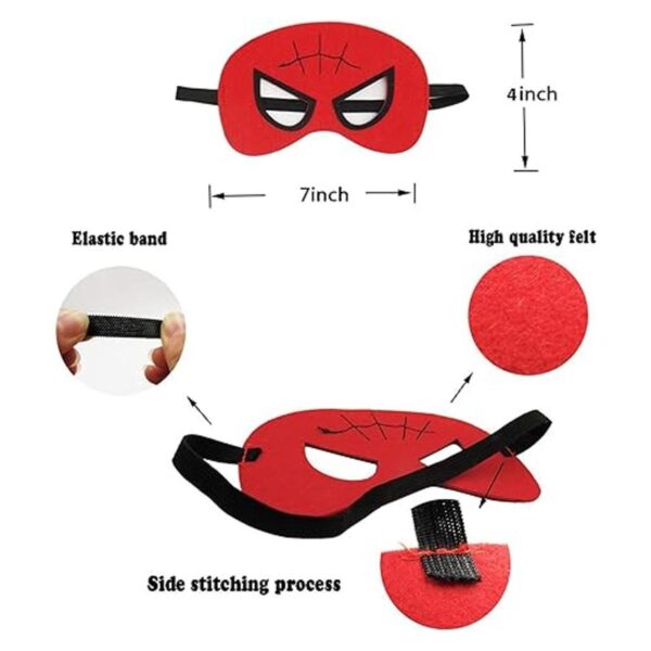 Máscaras de superhéroes para fiestas de niños paquete de_3