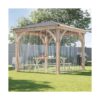 Lona impermeable transparente de 6 x 20 pies lona de PVC_5