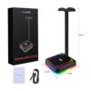 Soporte para auriculares con cargador inalámbrico TEEDOR_6