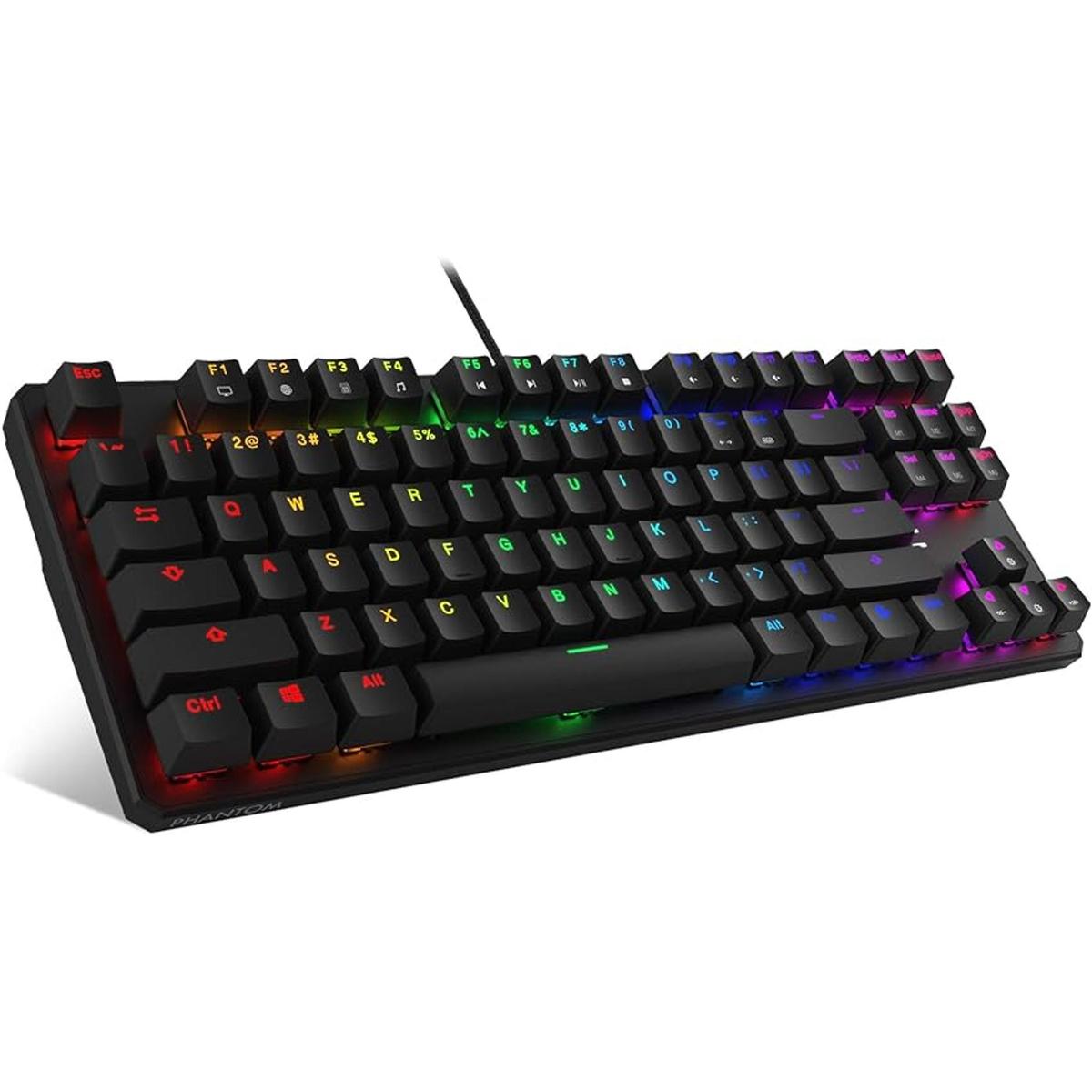 Tecware Phantom 87 Key Mechanical Keyboard RGB led