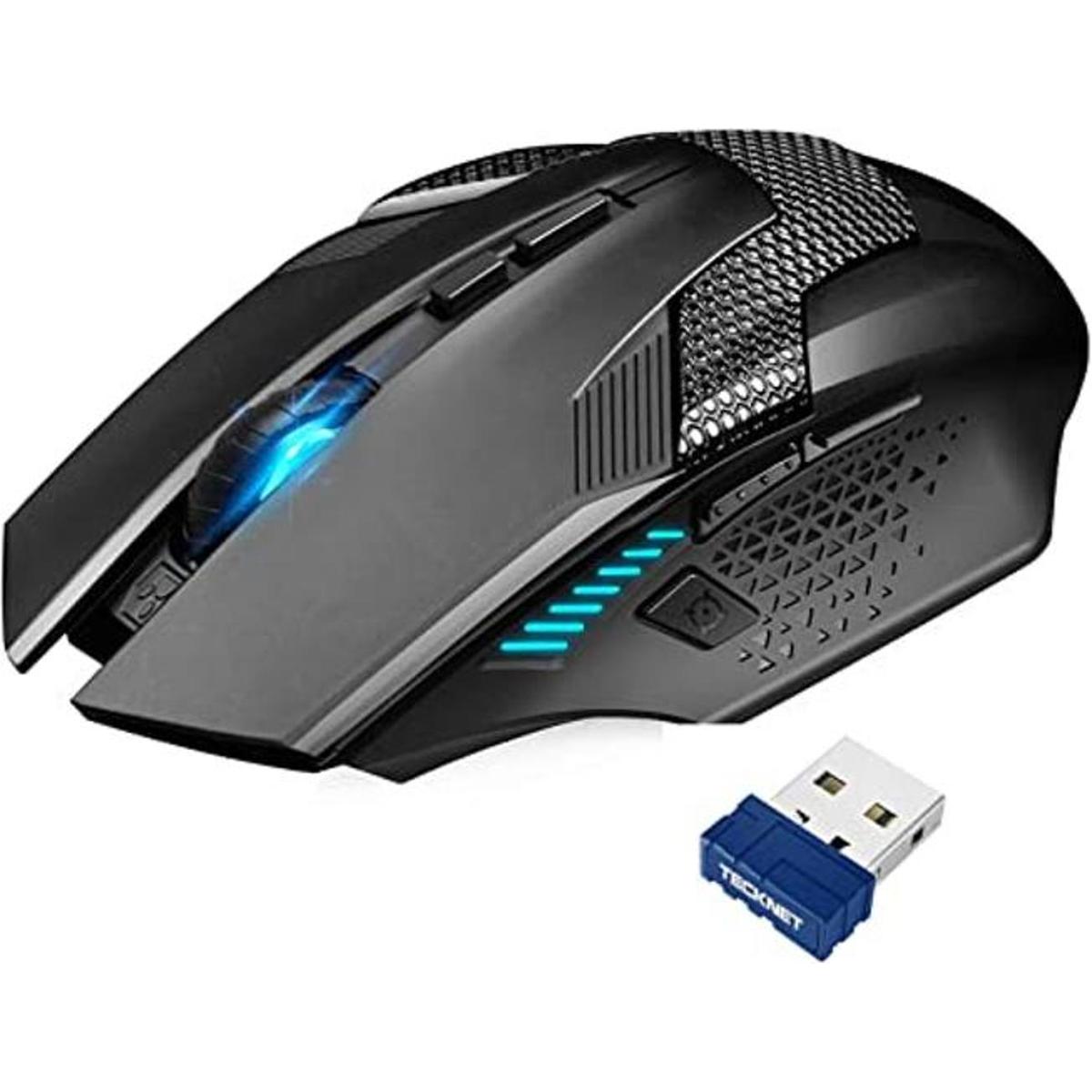 TECKNET Ratón inalámbrico de 4800 DPI para computadora