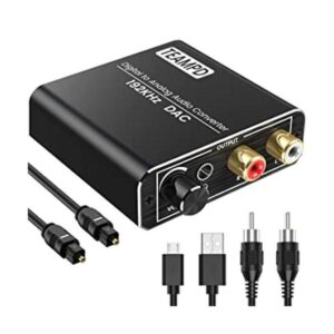 Convertidor de audio digital a analógico de 192 KHz con_1