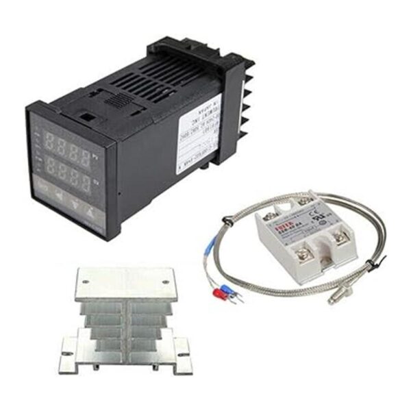 Controlador de temperatura digital PID REXC100 REX C100_3