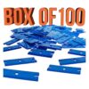 TCP Global Juego de rasquetas con 100 cuchillas de afeitar