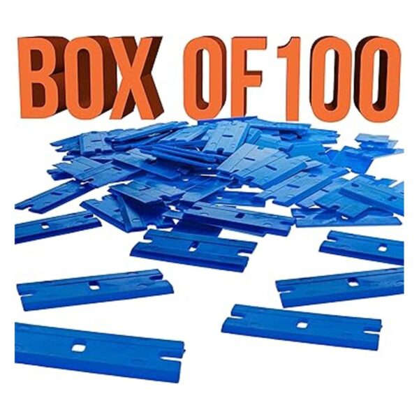 TCP Global Juego de rasquetas con 100 cuchillas de afeitar