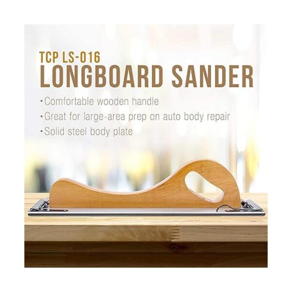 TCP Lijadora de Longboard con mango de madera para papel_2