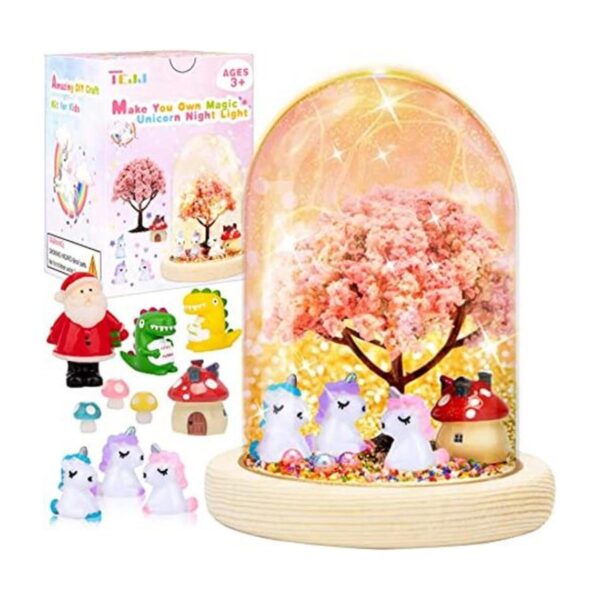 Haz tu propia luz nocturna de unicornio regalos de_1
