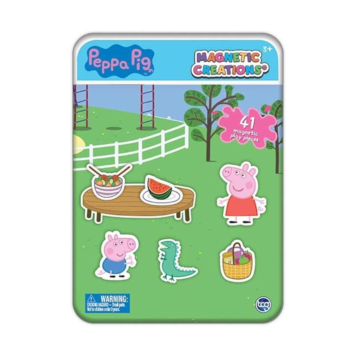 TCG Toys Lata magnética de Peppa Pig