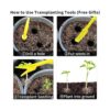 Broca para plantar flores