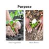 Broca para plantar flores