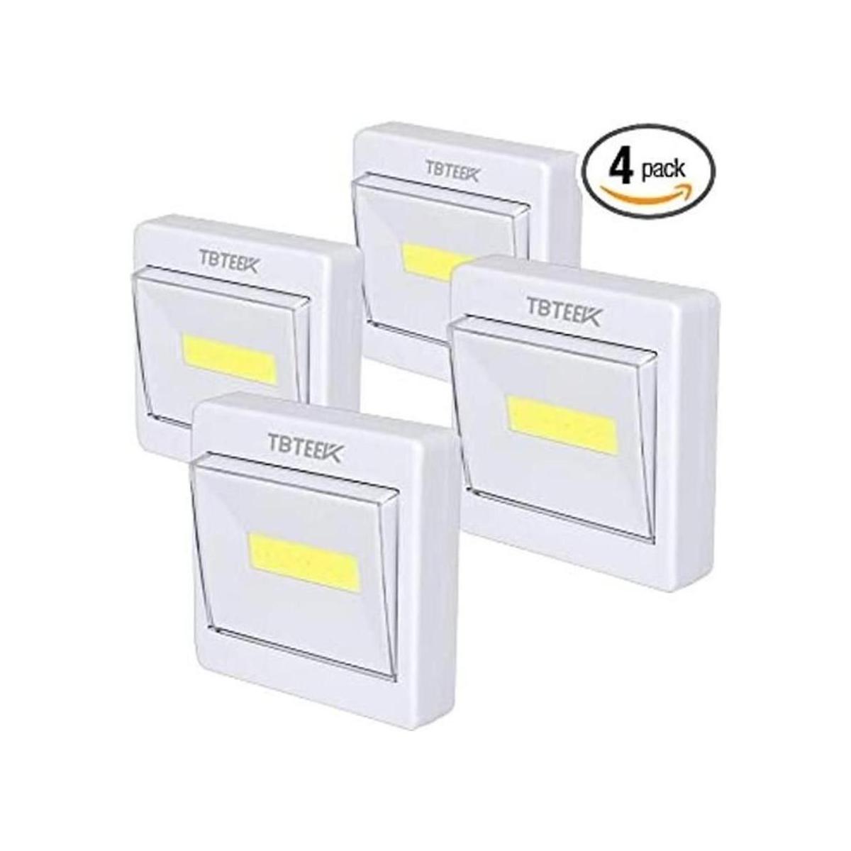 Luz de armario superbrillante funciona con pilas se