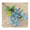 TBUY ROSE Flores artificiales falsas de bayas de_4