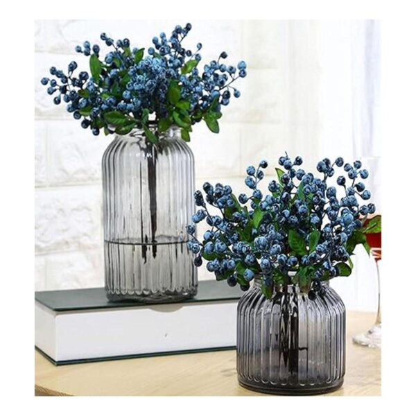 TBUY ROSE Flores artificiales falsas de bayas de_3