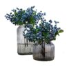 TBUY ROSE Flores artificiales falsas de bayas de_1