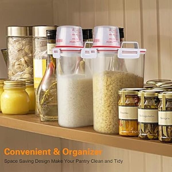 TBMax Rice Storage Container 5 Lbs Small Airtight Dry
