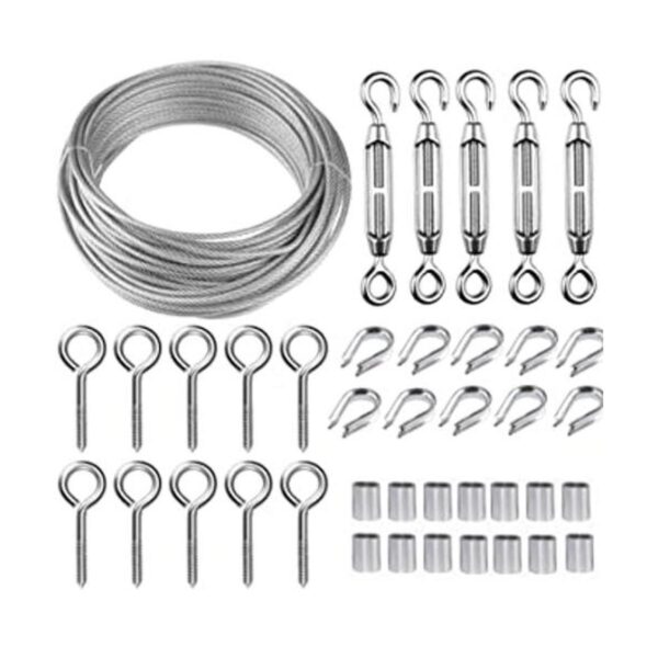 TooTaci Kit de colador de tensor de alambre con cuerda de_1