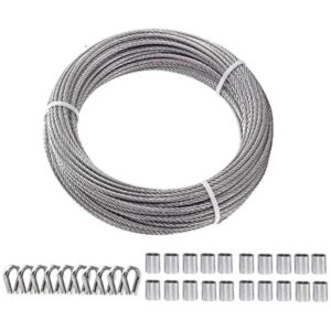TooTaci Cable de cuerda de alambre de acero inoxidable de_1