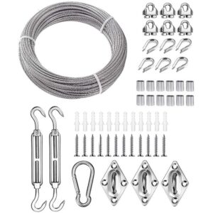 TooTaci Kit de accesorios para vela 6 pulgadas de acero