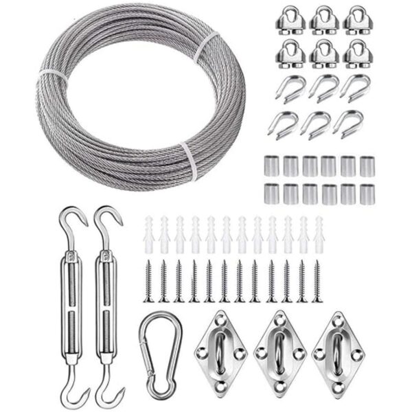 TooTaci Kit de accesorios para vela 6 pulgadas de acero