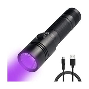 TATTU U1 Linterna UV recargable de 395 nm luz negra luz_1