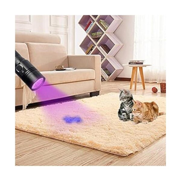 TATTU U1 Linterna UV recargable de 395 nm luz negra luz_5