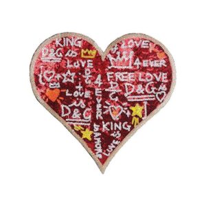 Parche DIY Applique Bag Ropa abrigo manualidades amor_1
