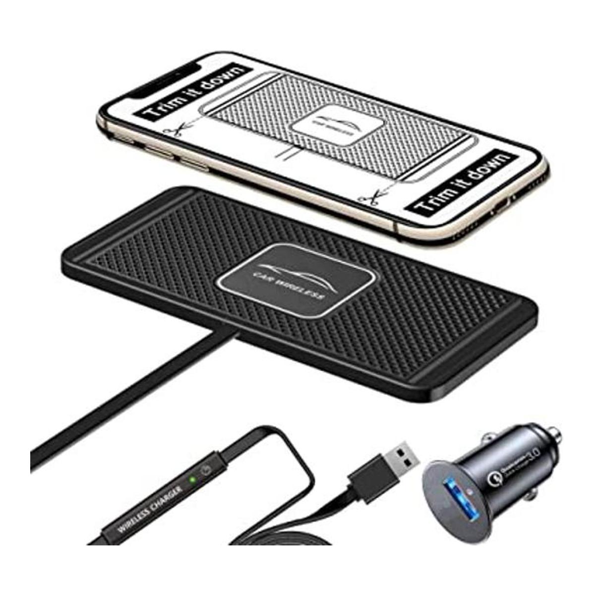 Cargador inalámbrico de coche QC 3.0 adaptador USB