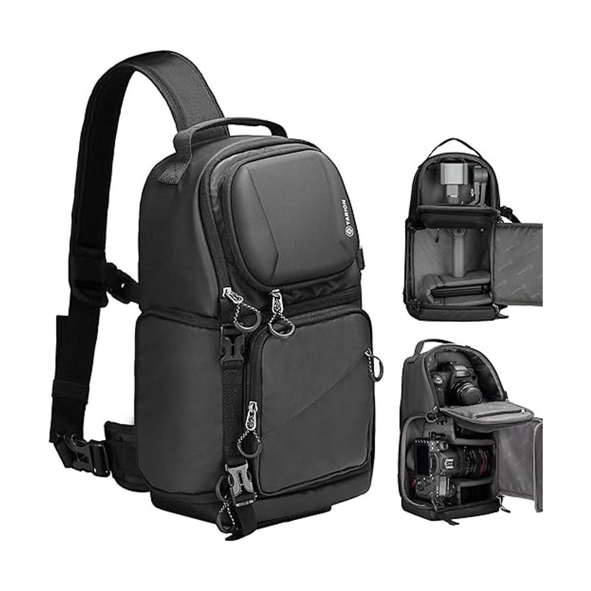 TARION Bolso bandolera para cámara DSLR para hombres