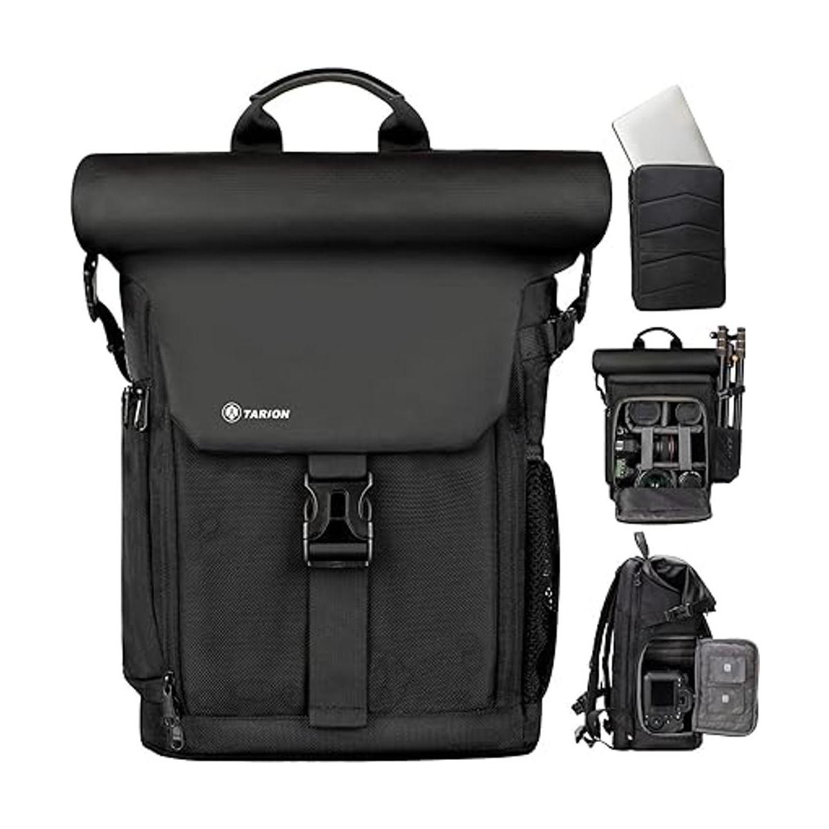 TARION Mochila de cámara con funda extraíble de 16