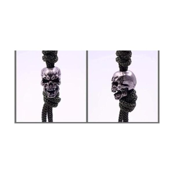 Cuentas de calavera original de latón antiguo accesorios