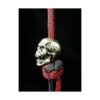 Cuentas de calavera original de latón antiguo accesorios
