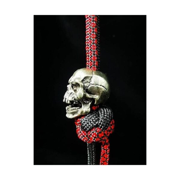 Cuentas de calavera original de latón antiguo accesorios