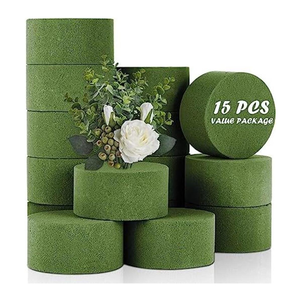 TAOPE 15 piezas de espuma floral bloque de poliestireno