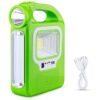 Linterna solar 3 en 1 recargable por USB más brillante COB_1