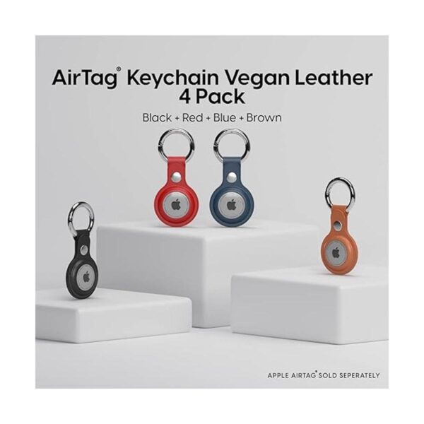 TALK WORKS Compatible con Apple Airtag Case Paquete de 4_2