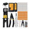 TAIWAIN CAT5 CAT6 RJ45 Kit de herramientas de crimpado Lan