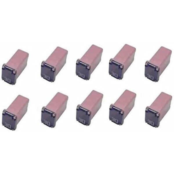 Paquete de 10 fusibles micro cartucho 608830 de 30_2