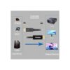 Anbear Cable de puerto a HDMI chapado en oro Displayport_4