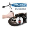 TAILUG Destornillador de impacto reversible manual de