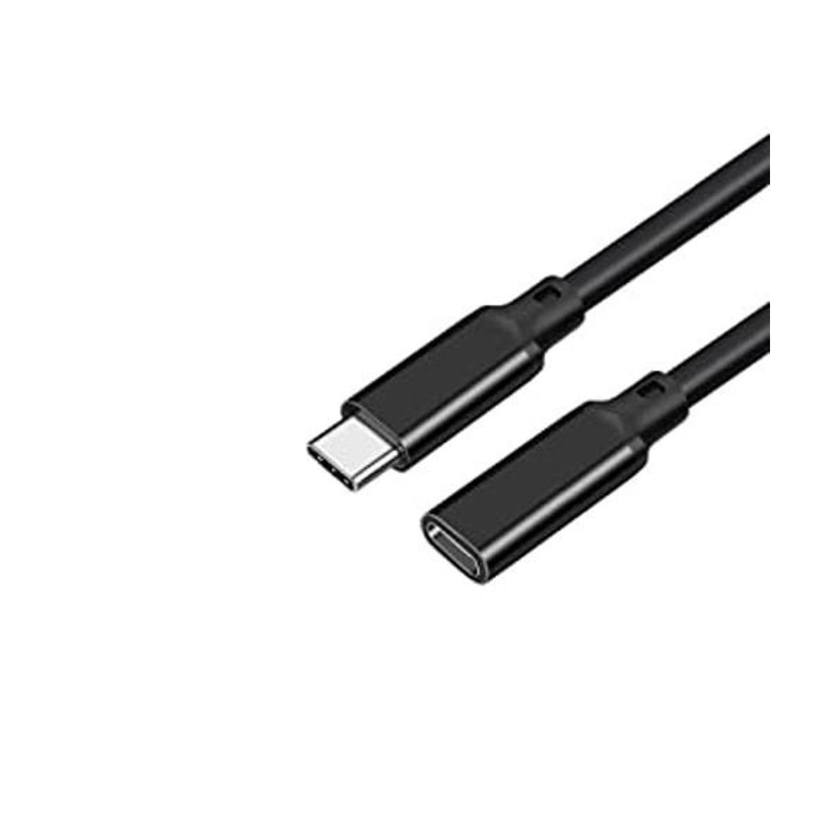 Cable de extensión USB C corto tipo C de 1.6 pies macho a