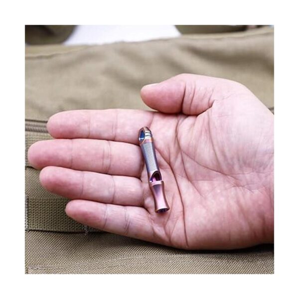 TACRAY Emergency Whistles Portable Necklace Whistle with_5