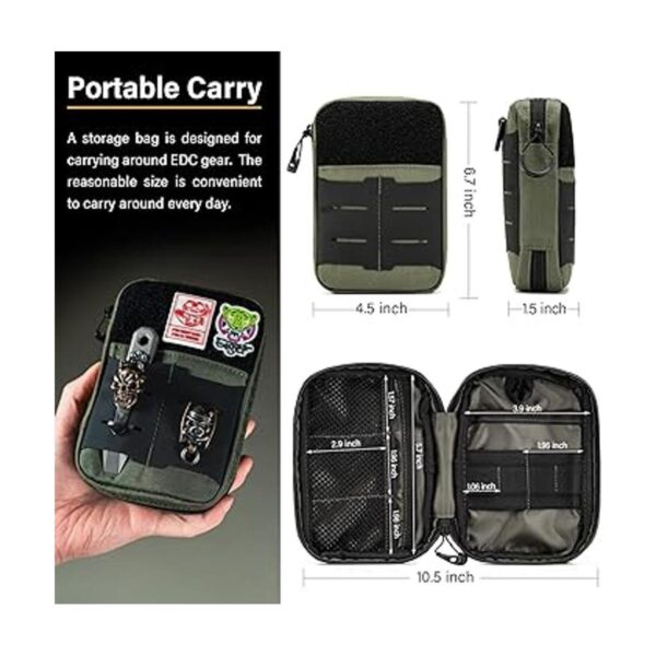 TACTICAL GEEK EDC Bolsa compacta de bolsillo en la_3