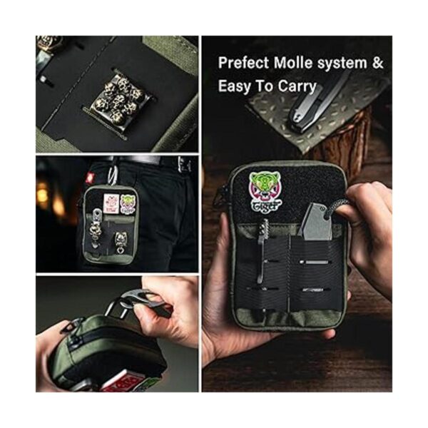 TACTICAL GEEK EDC Bolsa compacta de bolsillo en la_5