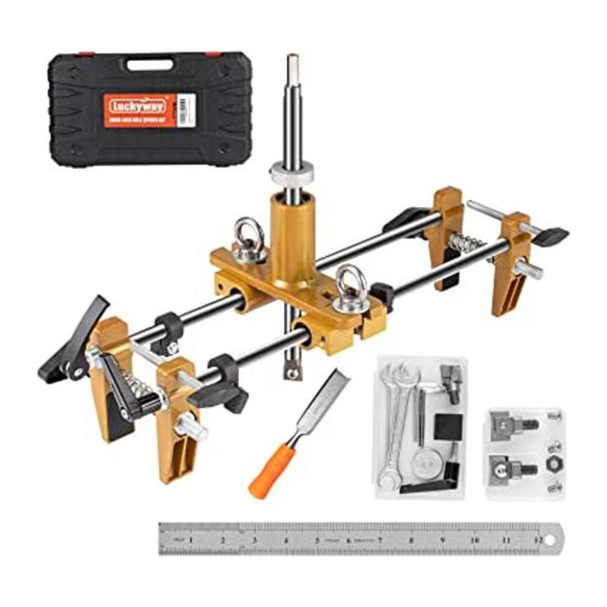 Luckyway Kit de abridor de agujeros de cerradura de