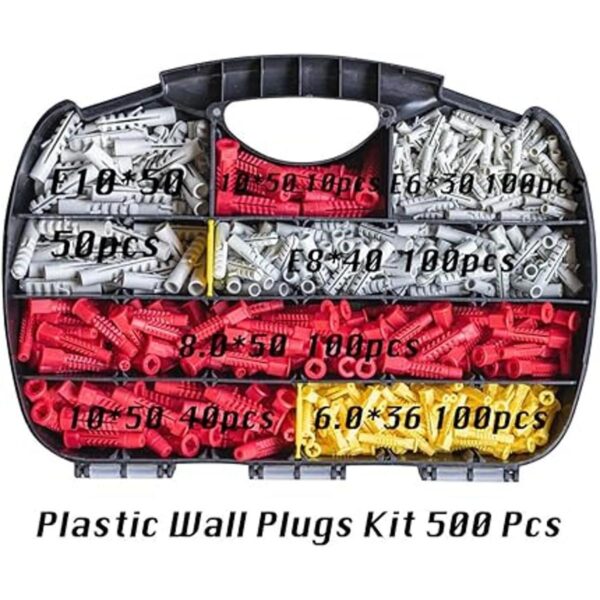 T.K. Excelente kit de tapones de pared PA para material